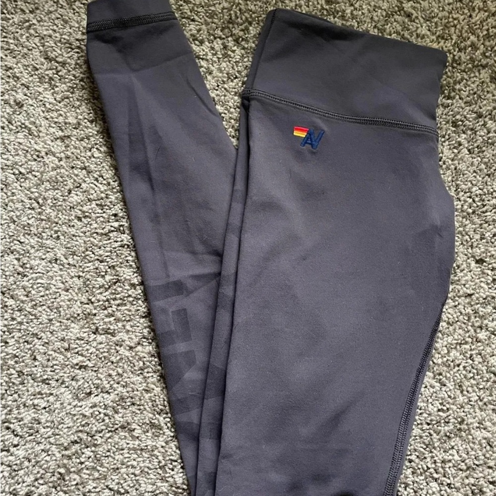 Aviator Nation Gray Leggings